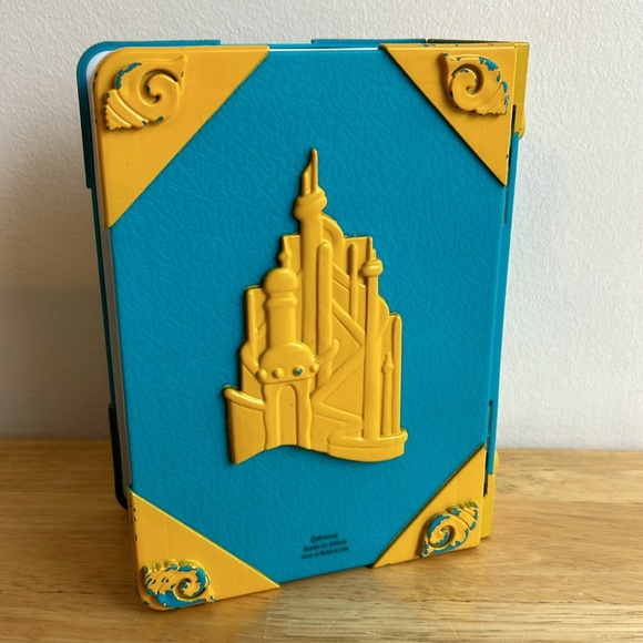 About to donate! Polly Pocket Ariel book Little Mermaid Disney Castle Island - Picture 3 of 7